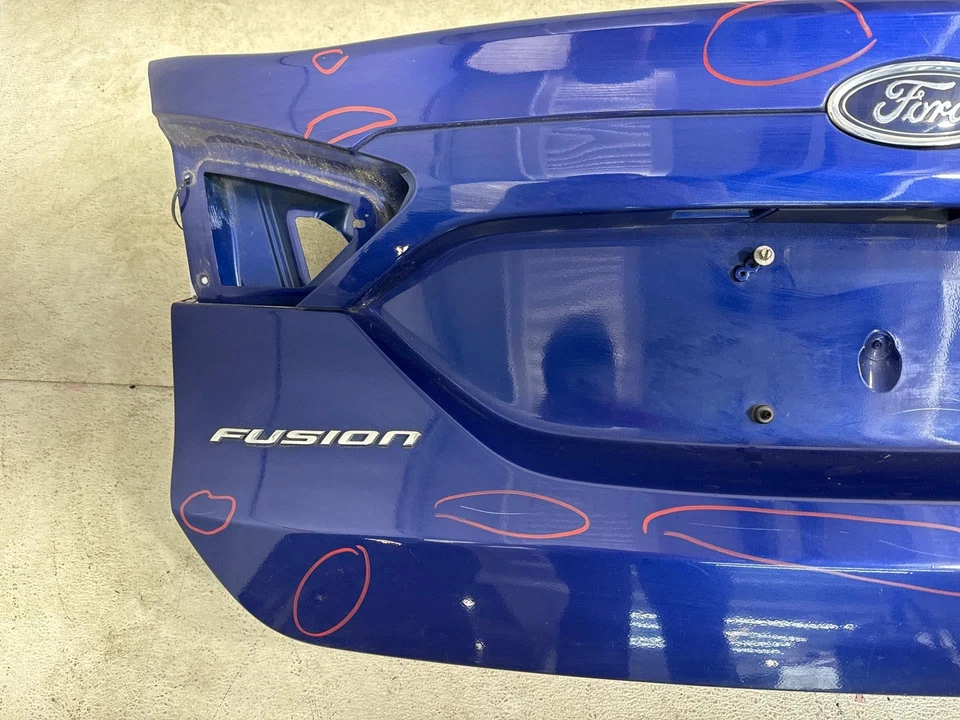 Оригинальная панель крышки багажника задняя дека Ford Fusion 2013-2020 годов выпуска - Изображение 3 из 4