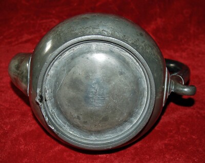 Antique Pewter COFFEE POT James Dixon & Son Sheffield, England