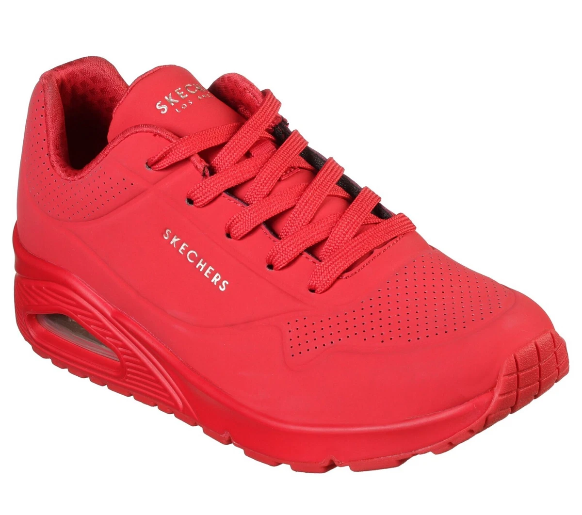 Red sales sketcher shoes