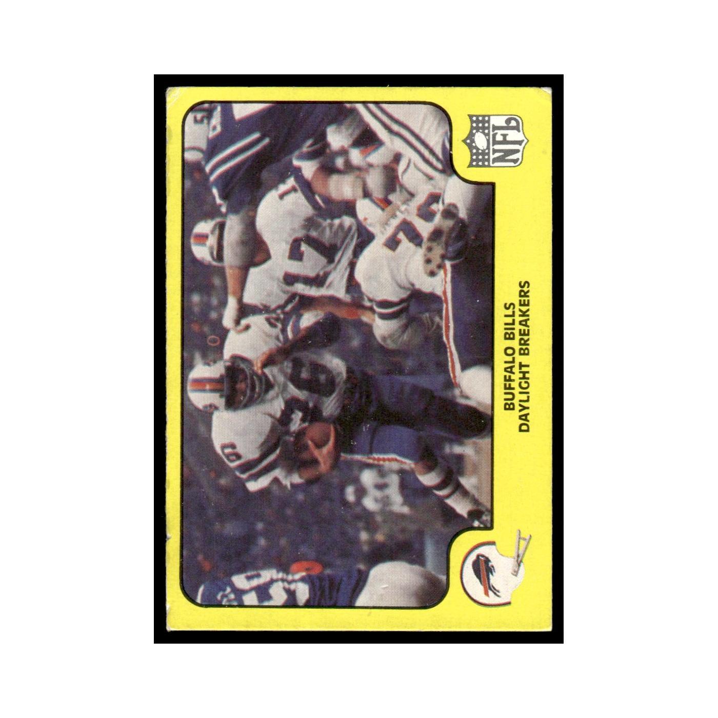 1978 Fleer Team Action Buffalo Bills Daylight Breakers #5