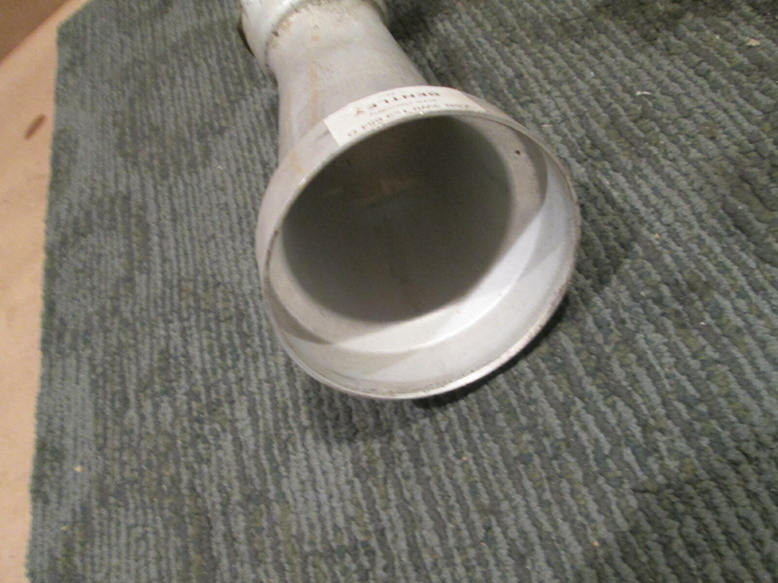Bentley Continental Flying Spur - LH Turbo Air Inlet Pipe - P/N 3W0129654G