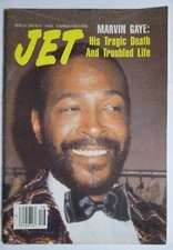 MARVIN GAYE His Tragic Death and Troubled Life April 16 1984 JET MAGAZINE Apr