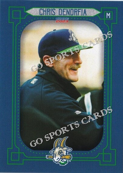 2023 Hartford Yard Goats Chris Denorfia Colorado Rockies Minor League ...