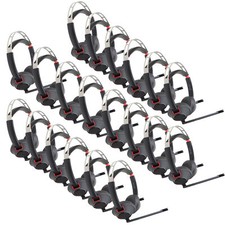 Poly Blackwire 5220 Stereo Wired Headset with Boom Mic, USB-A, 3.5mm - 20 Units