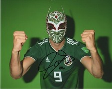 Team Mexico Raul Jimenez Autographed Signed 8x10 EPL Photo COA #12