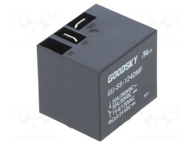  Relais: elektromagnetisch; SPST-NO; USpule : 24VDC; 30A; 930mW GU-SS-124DMF