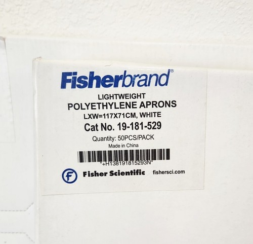 Lote de 2 Packs Delantales Desechables de Polietileno Fisherbrand, 46 x 28" (50/Pack) - Imagen 3 de 3