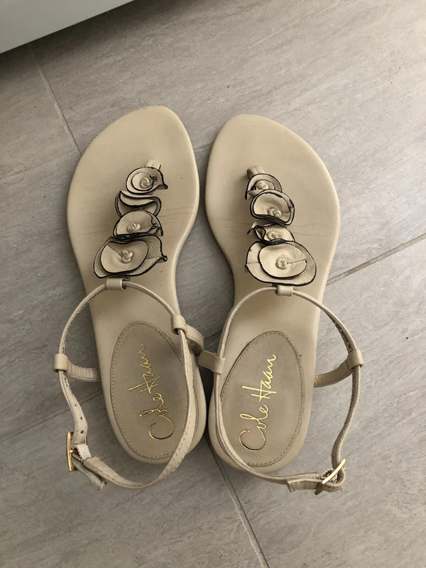 cole haan nike air leather sandals