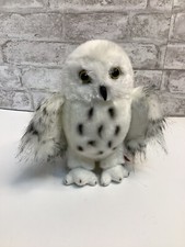 Douglas Cuddle Toy Legend the Plush 8  Snowy Owl White Stuffed Animal Lovey