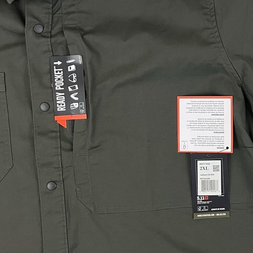 5.11 Tactical Jackson Shirt Mens 2XL Conceal Carry Rapid Draw Snap Button Up - Picture 4 of 6