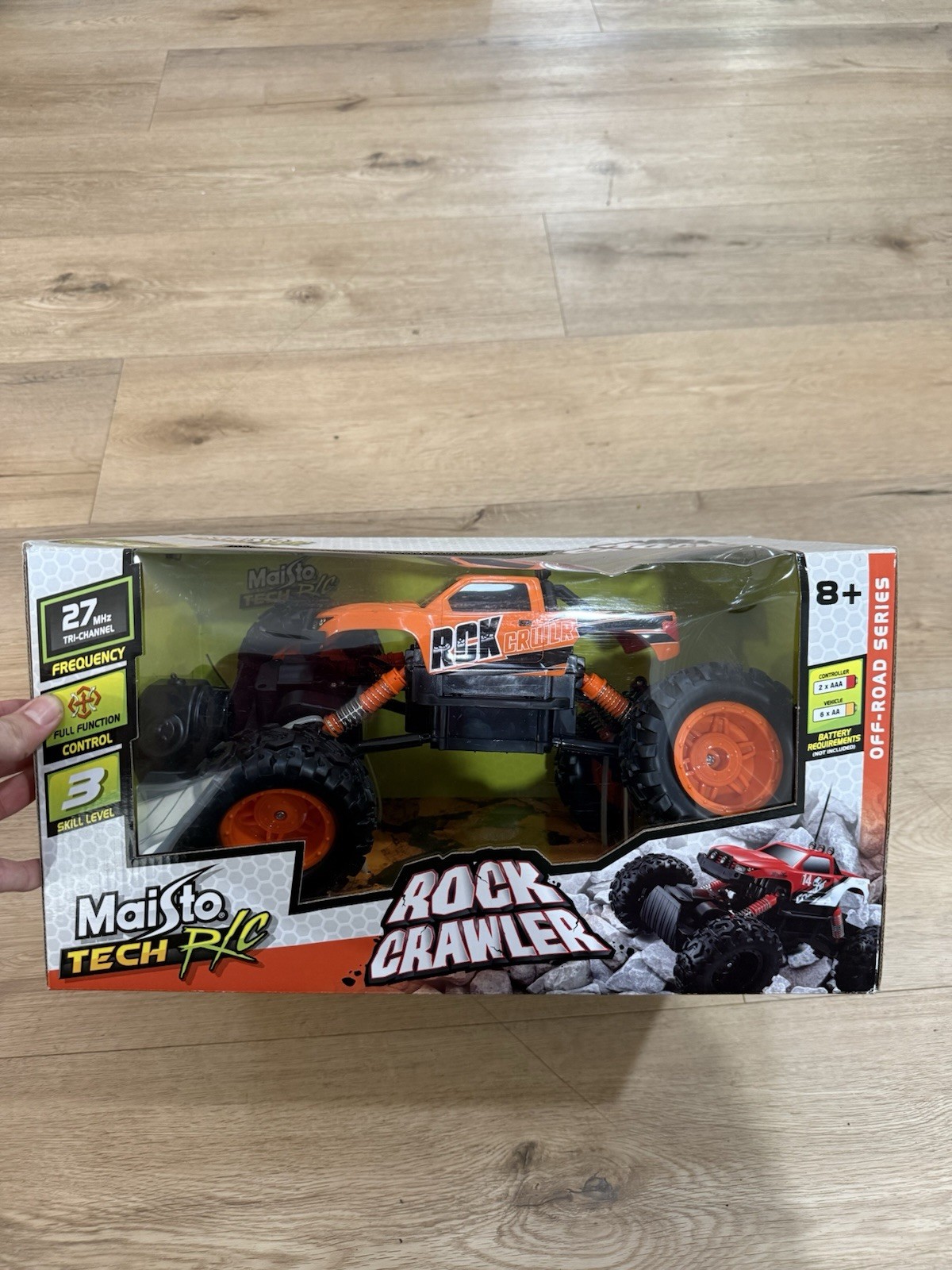 Maisto R/C Rock Crawler Off Road Truck – Échelle 1:16 – Commande 2.4GHz – Camion Tout-terrain Radiocommandé