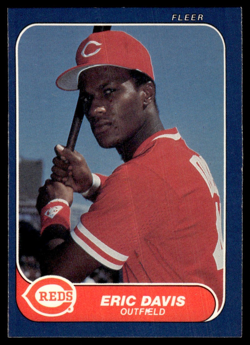 1986 Fleer Eric Davis #175
