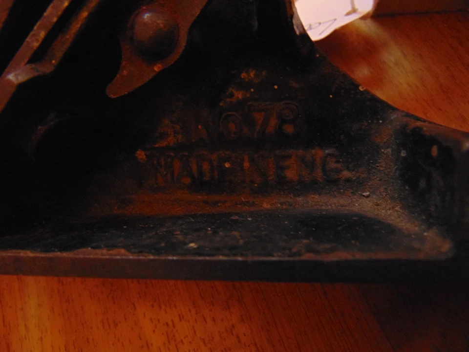 Stanley No 78 rebate plane original condition very solid - Image 2 of 4