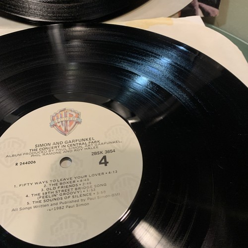 Simon and Garfunkel - Concert in Central Park Double LP Vinyl Record W/ Booklet - Picture 21 of 24