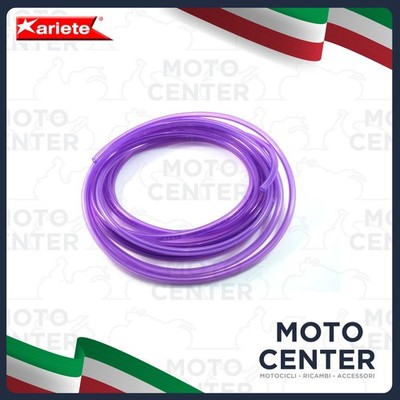 VIOLETTER SILIKONSCHLAUCH BENZIN GRÜN Ø 6,5 X 11 mm. Piaggio Vespa 50 125 150 160