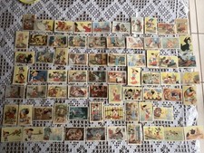 2 reeksen prenten chromos chocolat De Beukelaer Disney Dumbo Pinocchio