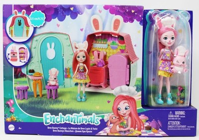 Mattel - Enchantimals - Bree Bunny Cottage - mit Bree Bunny & Twist