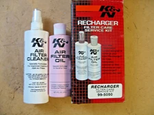 K&N Recharger Filter Care Cleaning Service Kit Squeeze Red 99-5050