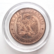 France 1855 A 5 Centimes. Superb. As Struck.