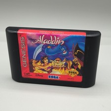 Disney's Aladdin (Sega Genesis, 1993) Vintage Cartridge Only Video Game Tested
