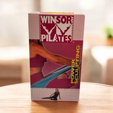Winsor Pilates Power Sculpting Resistance VHS Fitness Workout Exercise