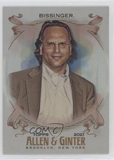 2021 Topps Allen & Ginter's Hot Box Silver Portrait Buzz Bissinger #262 0y3