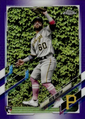 2021 Topps Chrome Update Purple Refractor #USC7 Ka'ai Tom Pirates Rookie