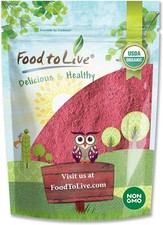 Organic Raspberry Juice Powder   Non-GMO, Raw, Vegan, Bulk   Food to Live