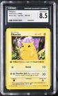 Pikachu 58/102 Base Set 1st Edition Shadowless CGC 8.5 Vintage Pokemon Card