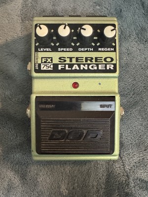 DOD FX75C Stereo Flanger Pedal
