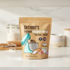 Crema di tartaro per uso alimentare 32 oz - verificata senza glutine, non OGM, senza additivi