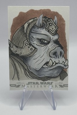 Star Wars Masterwork - Sketchkarte - 1/1
