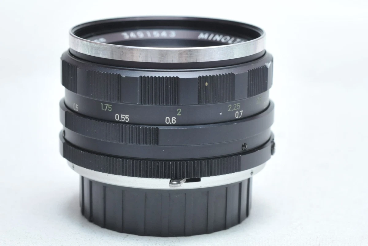 Minolta Rokkor PF 55mm Focal f/1.8 Camera Lenses for sale | eBay