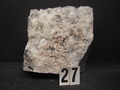 Dolomite/Calcite Crystal Cluster,  Oak Hall Quarry, PA #27