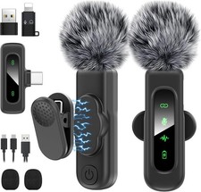 USB C Mini Wireless Lavalier Microphone for J5 C, usb-type-c