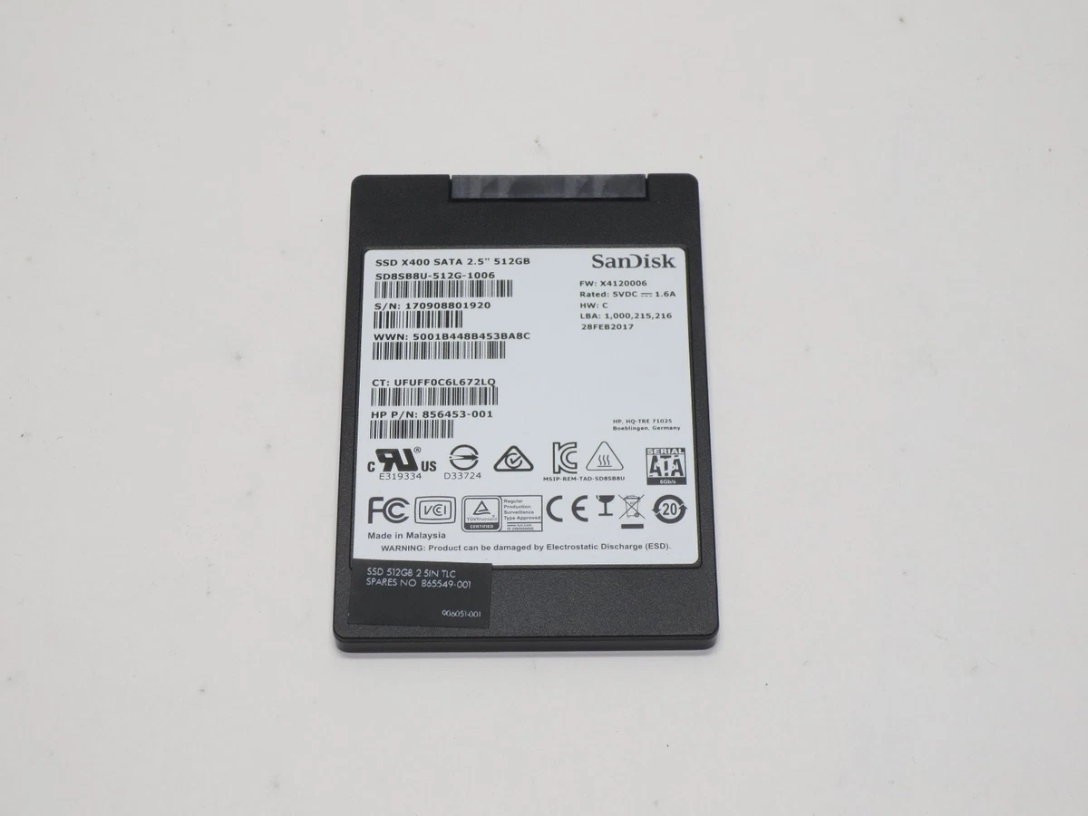 25+ SanDisk 512 GB Solid State Drives for sale | Updated Sep 2026