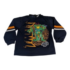 Vintage TMNT Teenage Mutant Ninja Turtles Shell Shock Sweatshirt Kids Y2K Fall