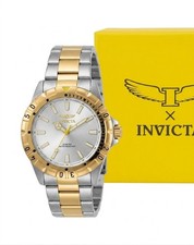 Invicta Specialty I by Invicta Men's Watch - 42mm, Gold, Steel w/ silver dial