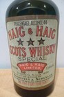 RAR Haig & Haig SPECIAL Scots Whisky Flasche versiegelt leer alle Etiketten antik