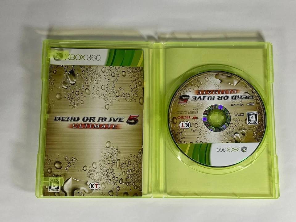 DEAD OR ALIVE 5 Ultimate Collector's Ed. XBox 360 Game KASUMI Mouse pad casds CD - Image 3 of 4