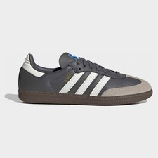 adidas Samba OG 'Grey Five/Chalk White/Gum' Low Top Men's Sneakers Shoes JR0913