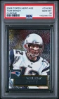 New Listing2006 TOPPS HERITAGE CHROME #THC62 TOM BRADY CHROME /1952 PSA 10