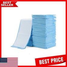 100 Pack Waterproof Disposable Changing Pads - 17x13 Inches, Quick Absorption