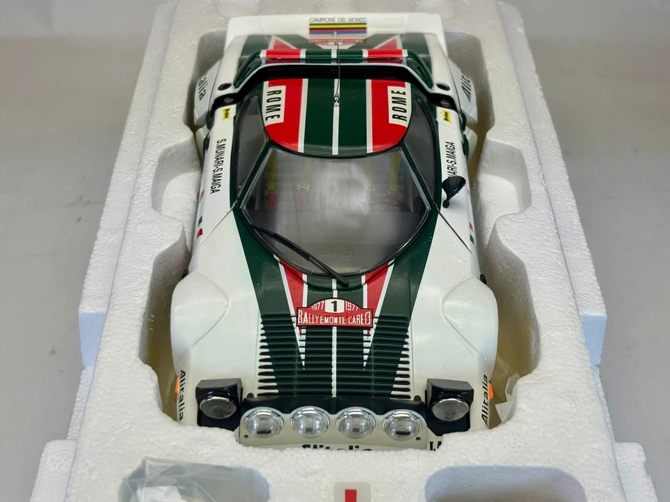 READ 1:18 Kyosho LANCIA STRATOS HF 1977 Rally Monte Carlo #1 Winner 08132A READ - Image 4 of 4