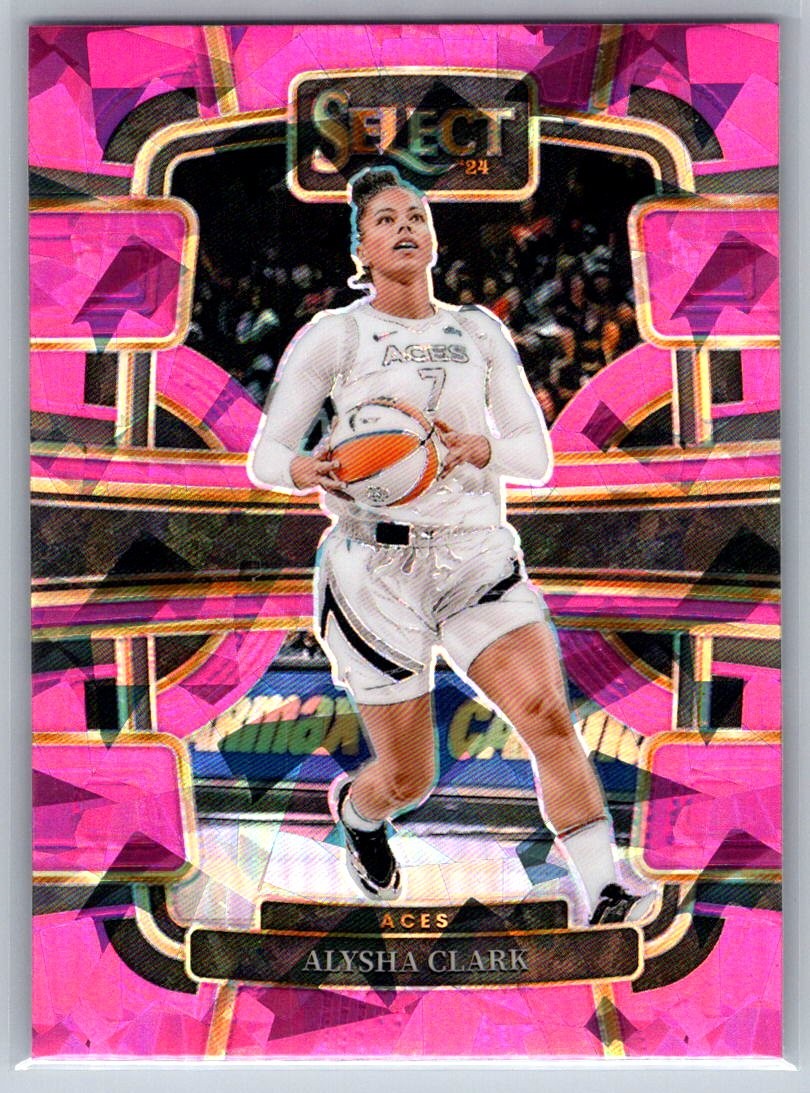 2024 Panini Select WNBA Alysha Clark Prizms Pink Ice #43