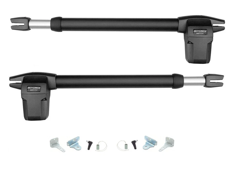 DIEFFEMATIC COPPIA PISTONI CANCELLO BATTENTE DESTRO SINISTRO SX DX 220 230V BHR CORSA 500