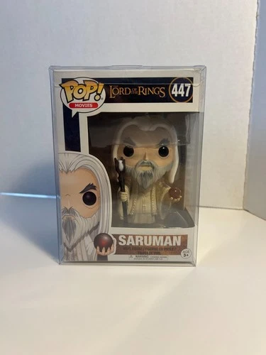 Funko Pop! Vinyl: The Lord of the Rings - Saruman #447 - Box Protector Included