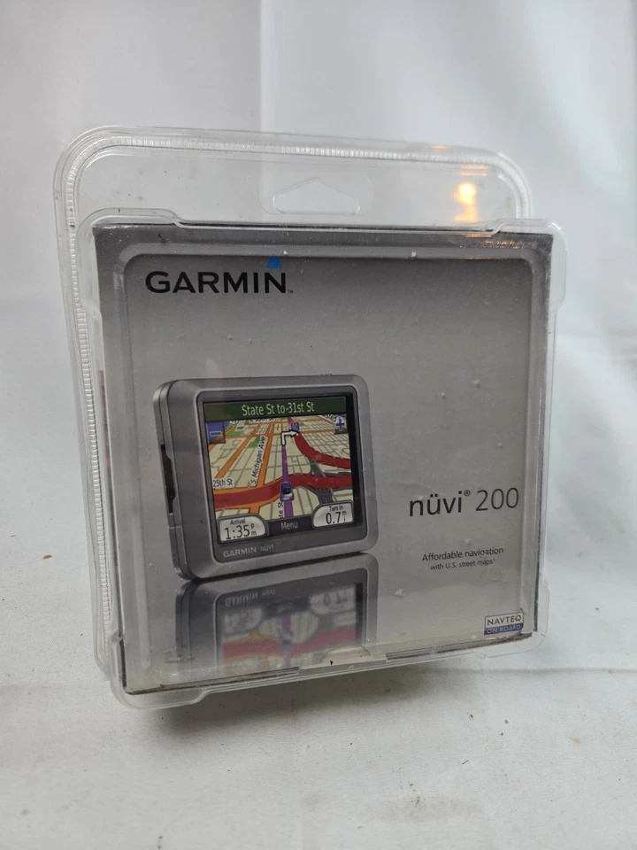 Garmin NUVI 200 GPS, BRAND NEW in seal package. - Image 2 of 4