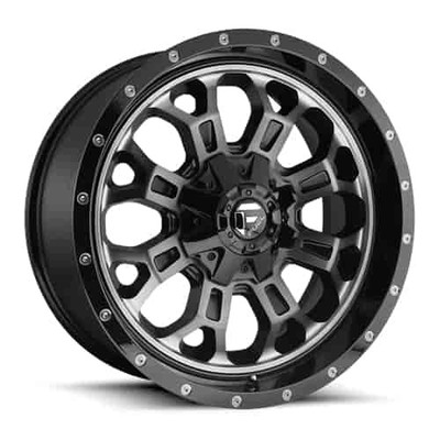 MHT D56117909845 D561 Crush One Piece Cast Aluminum Wheel Size: 17 x 9 Bolt Circ