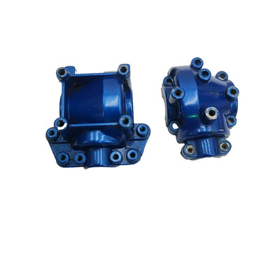 Team Associated Nitro TC3 blue aluminum diff case/ transmission case